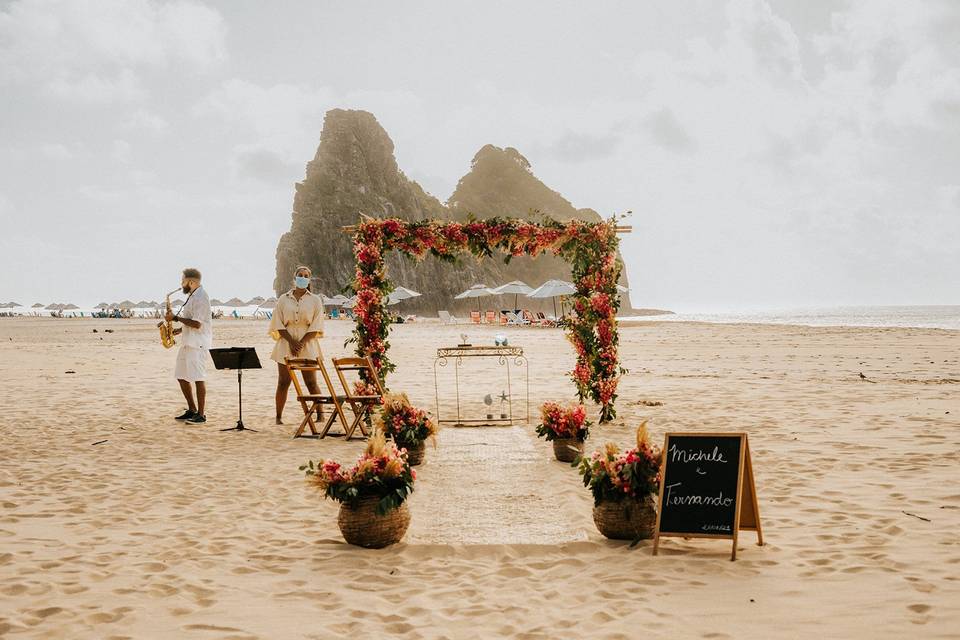 Elopement Wedding em Noronha