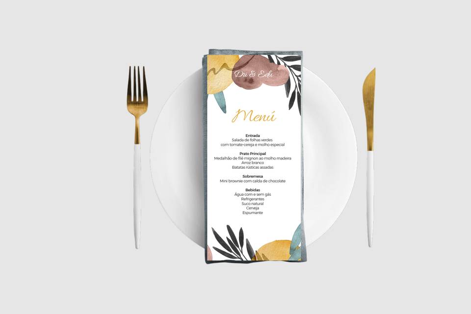 Identidade Visual Menu