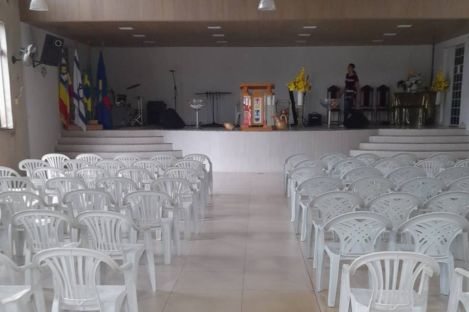 Antes da decoração.