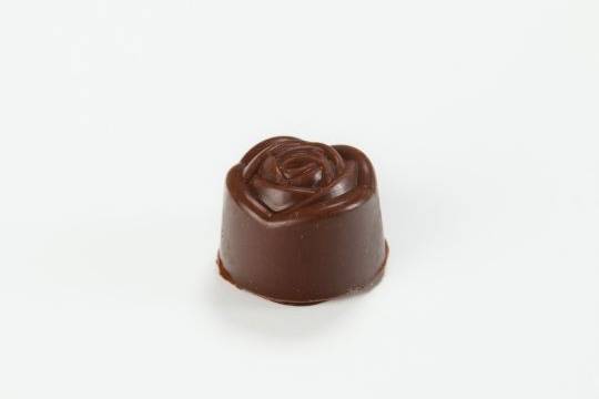 Rosa de ganache belga
