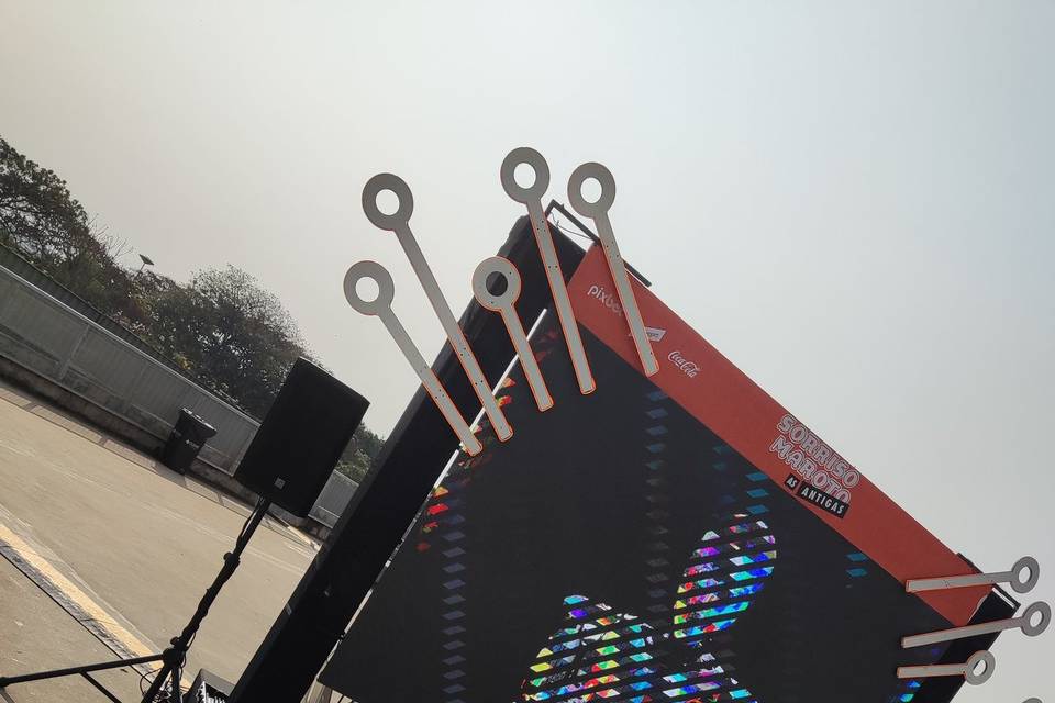 Painel de led outdoor e indoor