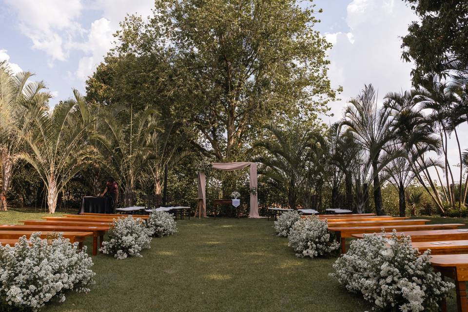Área de cerimônia