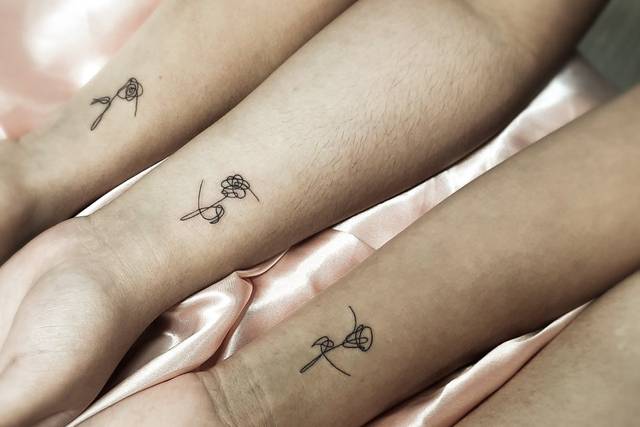 Flash tattoo minimalista