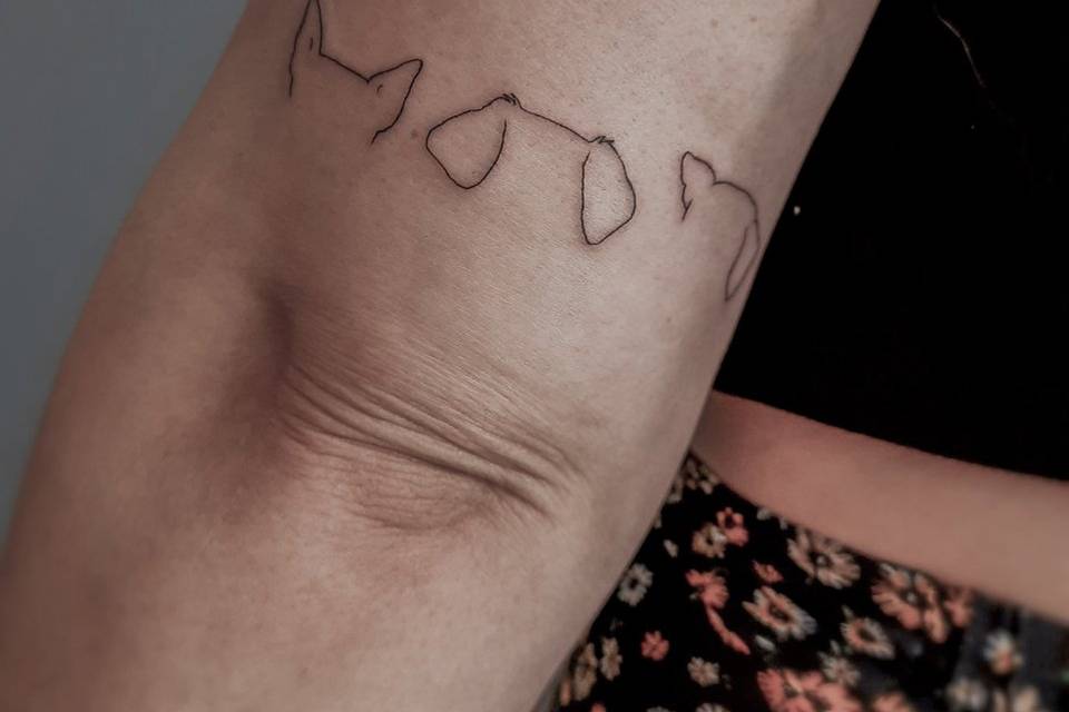 Flash tattoo minimalista