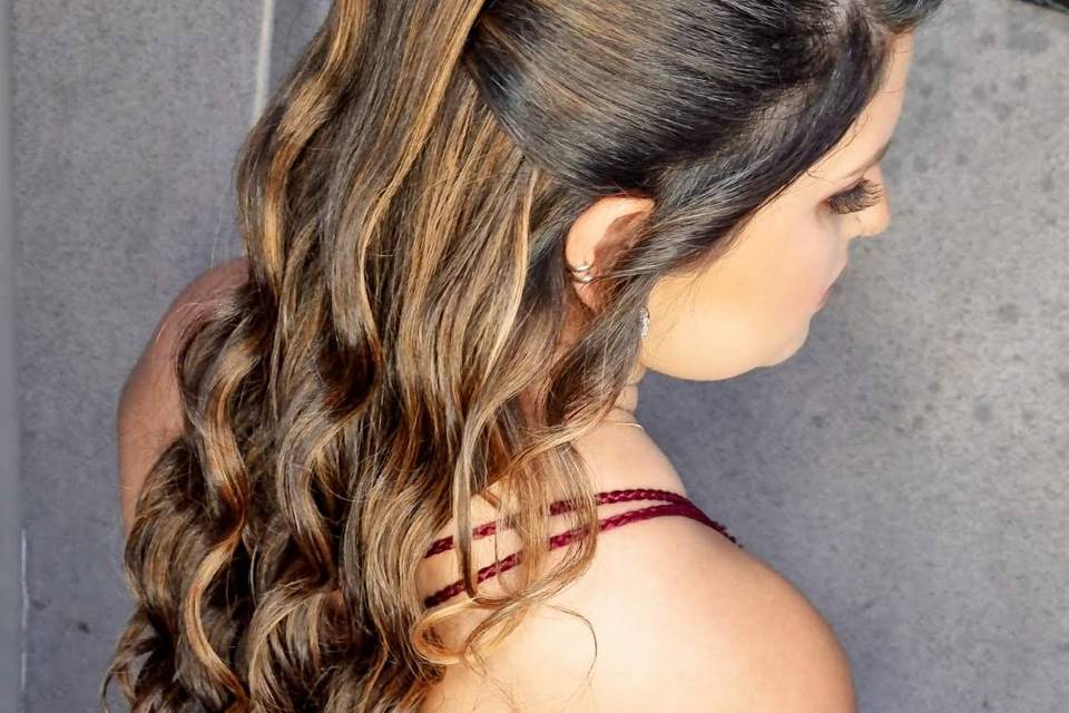 Penteado para madrinha