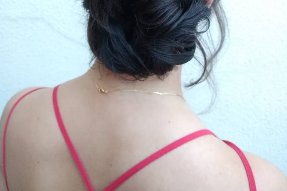 Penteado para madrinha