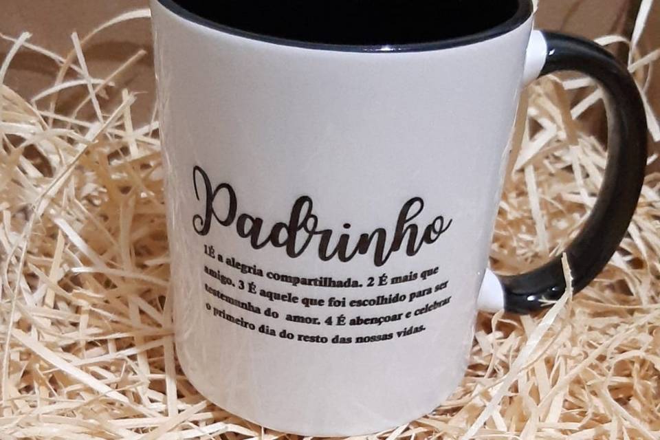 Caneca Convite Padrinho