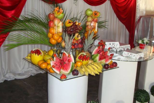 Mesa decorada