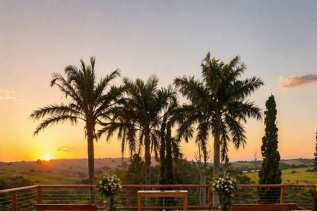 Casamento no entardecer