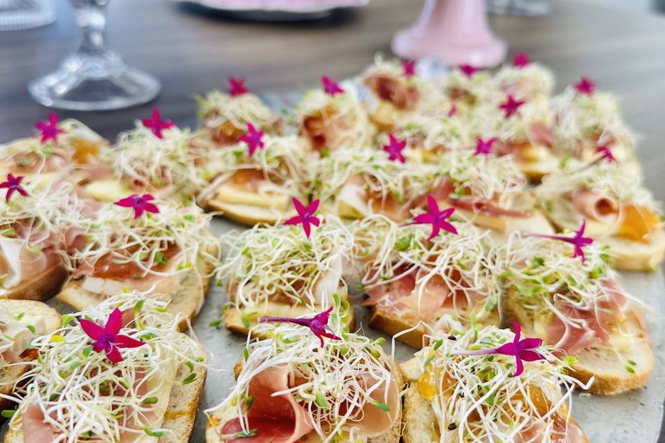 Mesas brunch