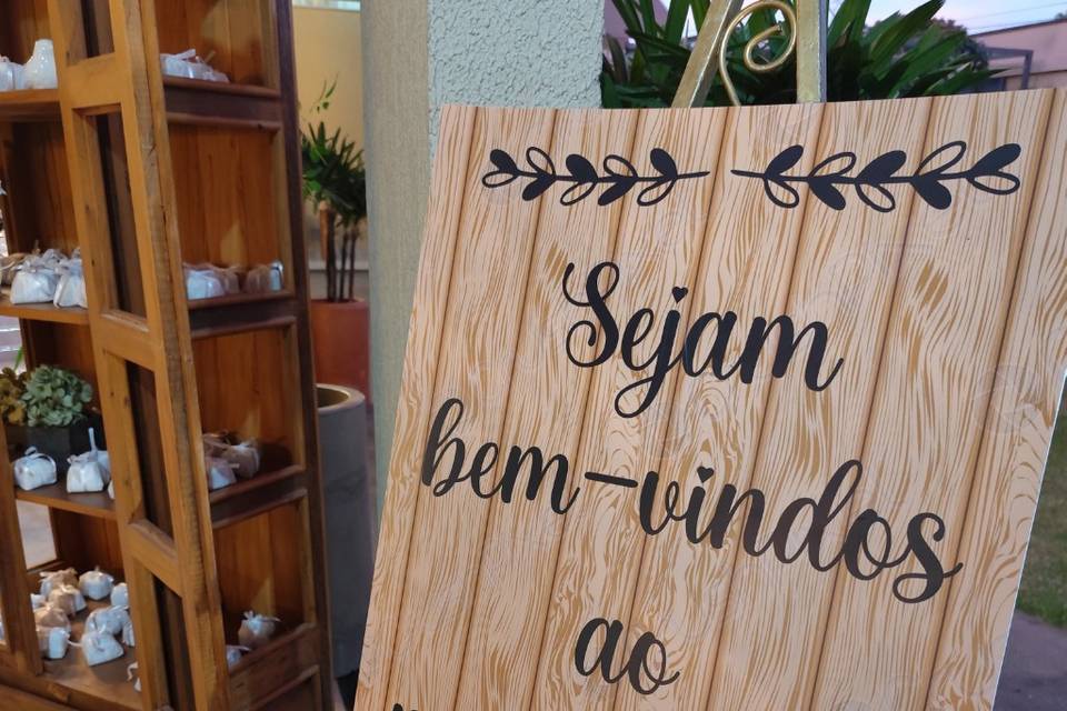 Amei essa entrada na recepção