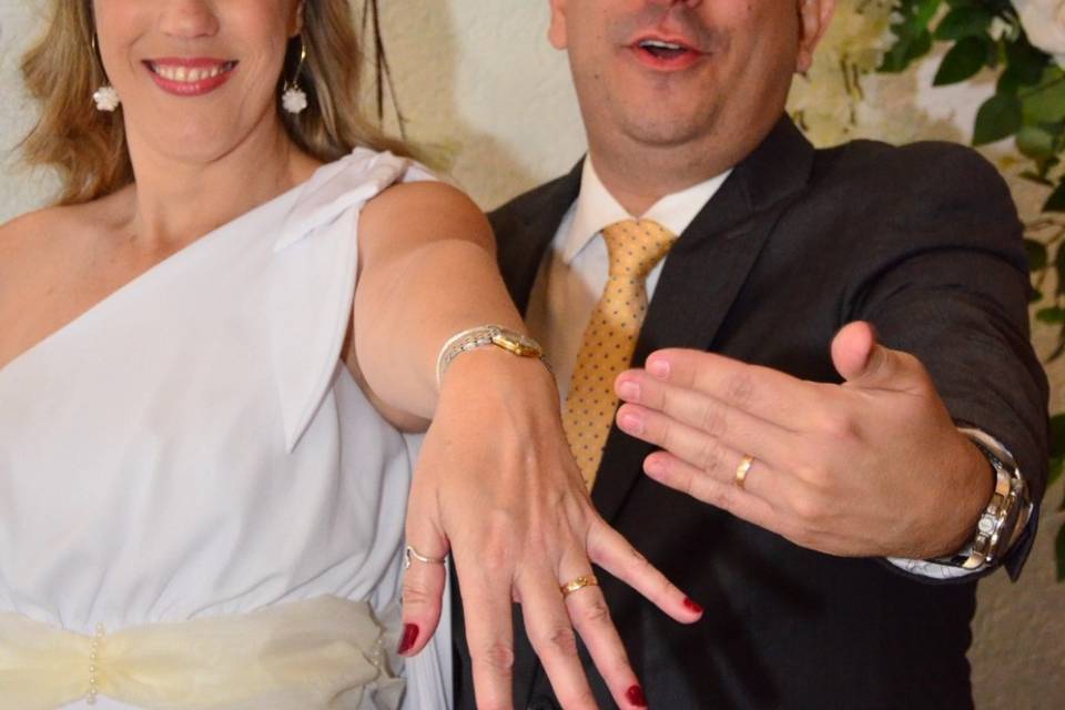 Agora sim, casados!!