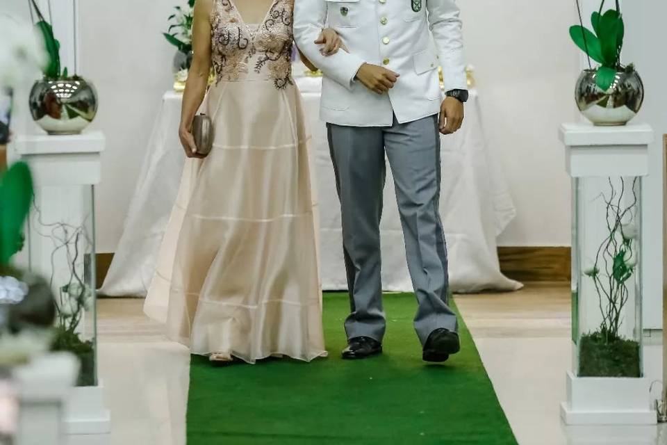 Este casamento foi encantador