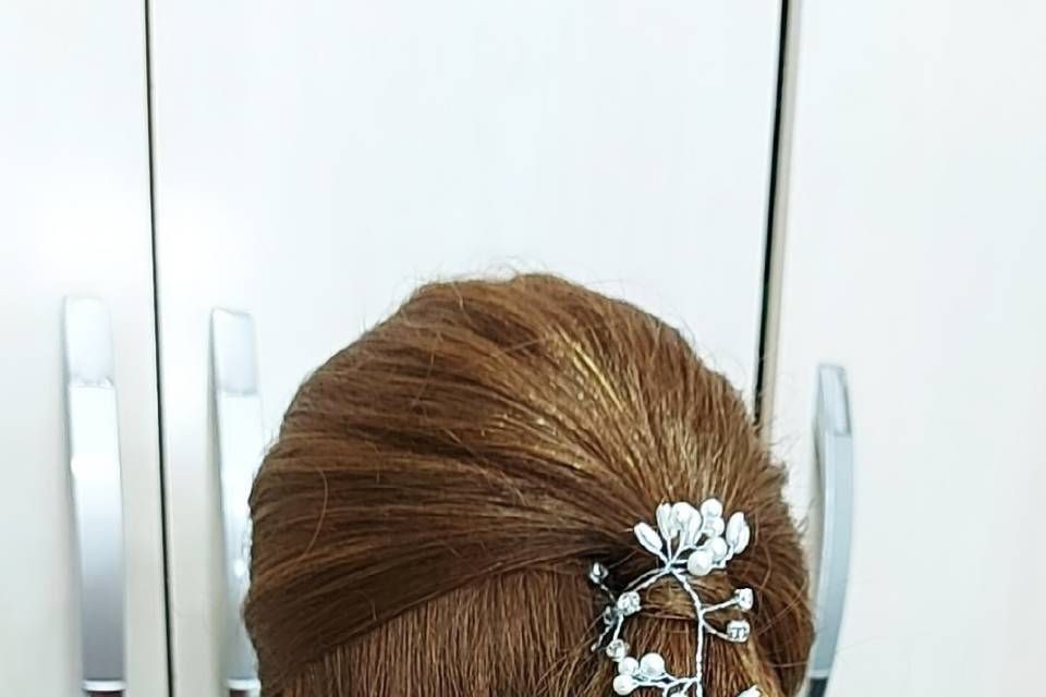 Semi preso floral