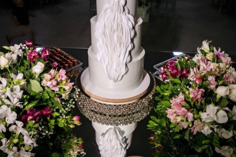 Escultura de papel arroz