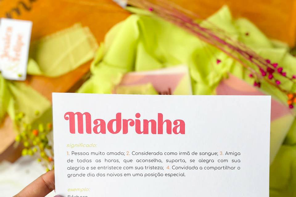 Convite padrinhos