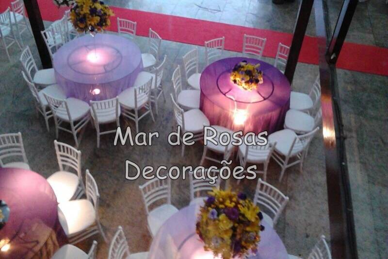 Mar de Rosas Decorações