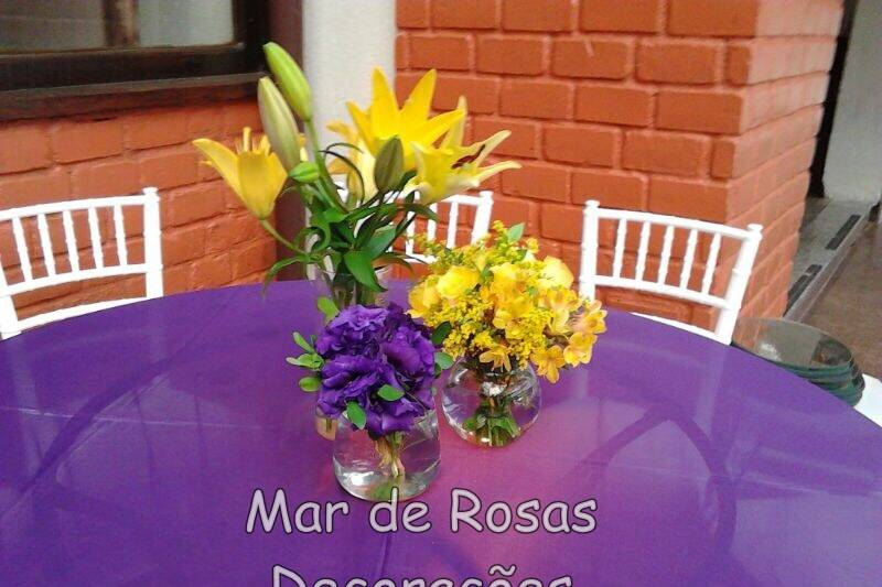 Mar de Rosas Decorações