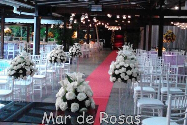 Mar de Rosas Decorações