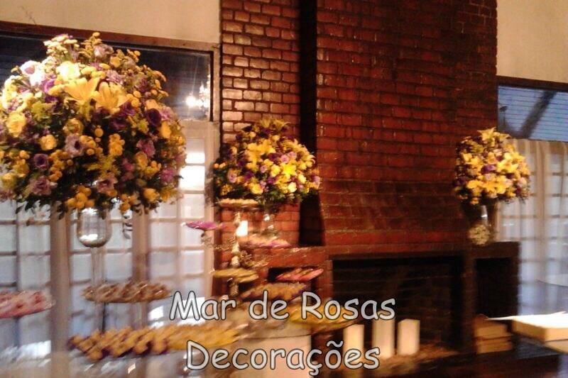 Mar de Rosas Decorações