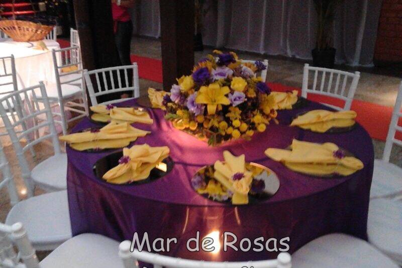 Mar de Rosas Decorações