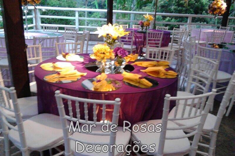 Mar de Rosas Decorações