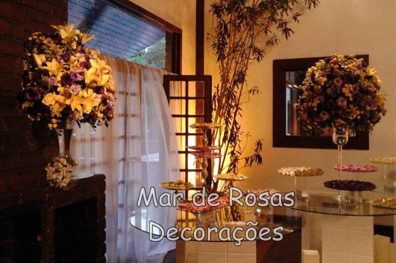 Mar de Rosas Decorações