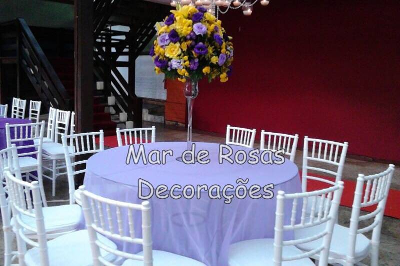 Mar de Rosas Decorações