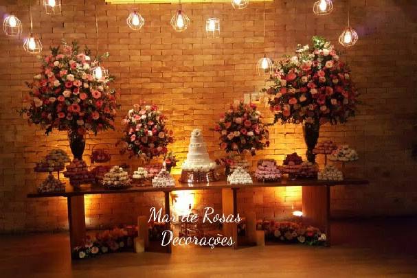 Mar de Rosas Decorações