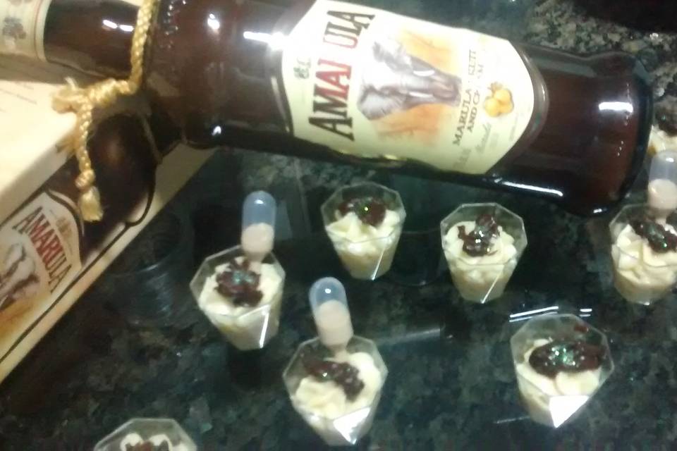 Verrine de amarula