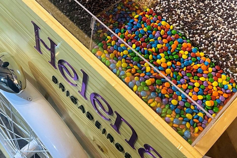 Carrinho de brigadeiros