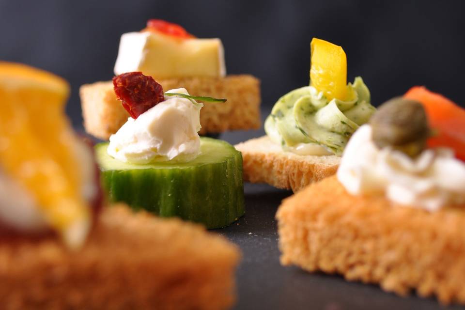 Canapés variados