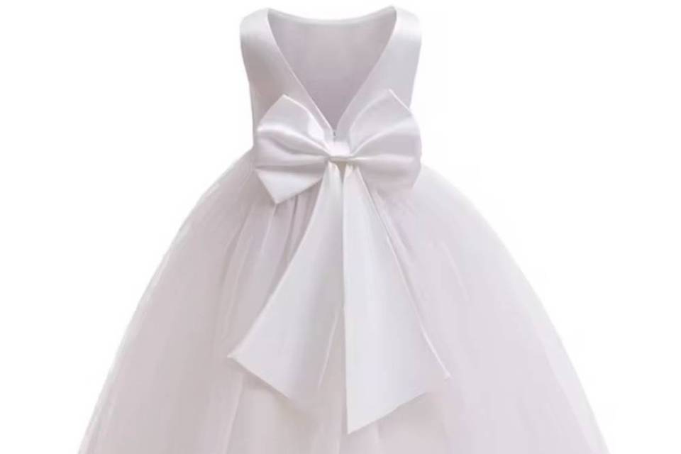 Vestido de Daminha Minimalista