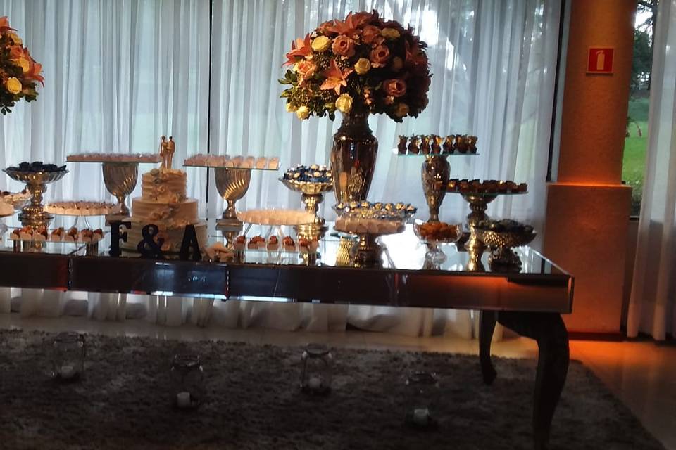 Mesa doces terracota
