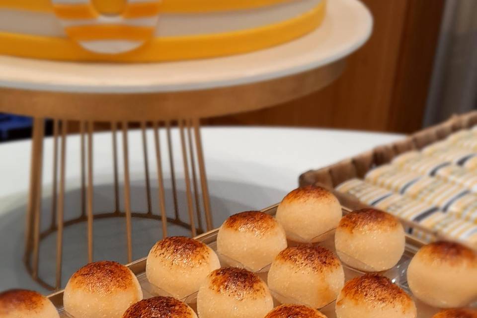 Brigadeiro brulé