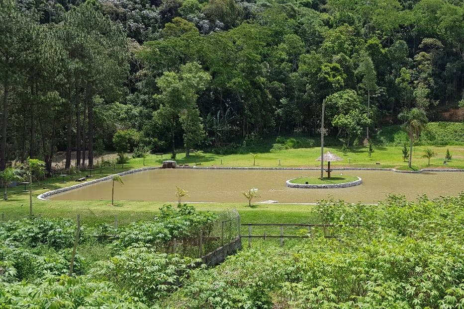 Panoramica do lago