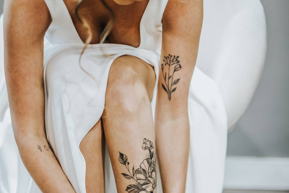 Noiva tatuada