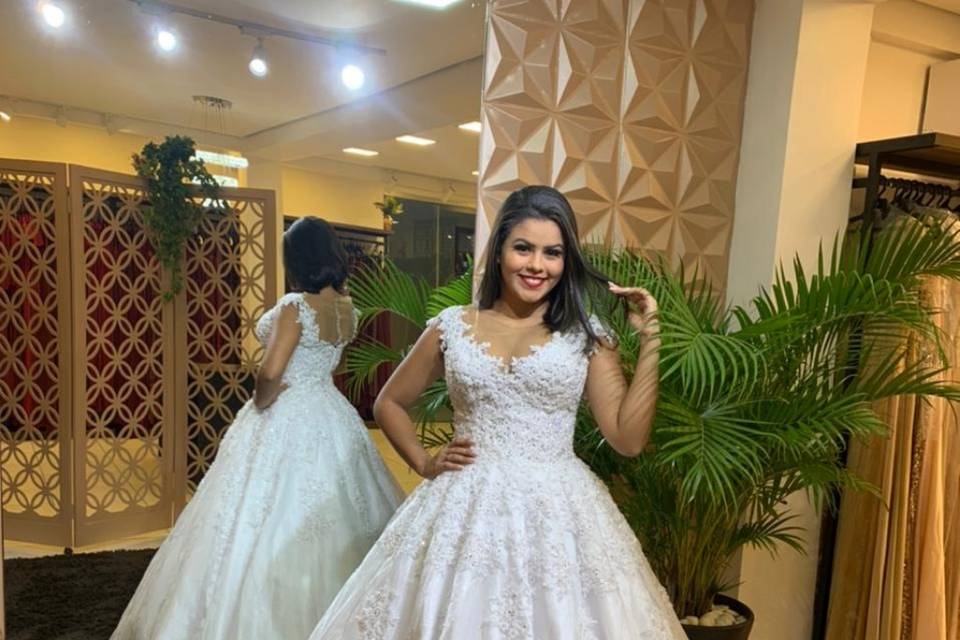 Vestido de noiva em Gazar