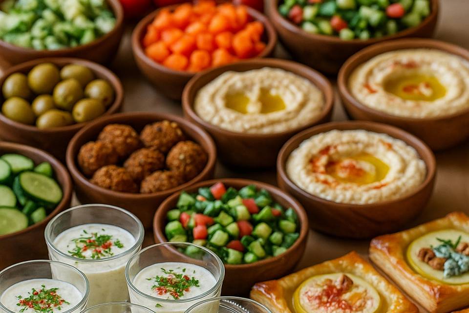 Mix finger food arabe