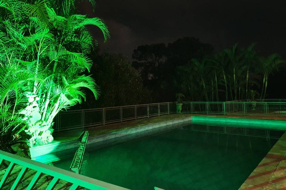 Piscina noturno