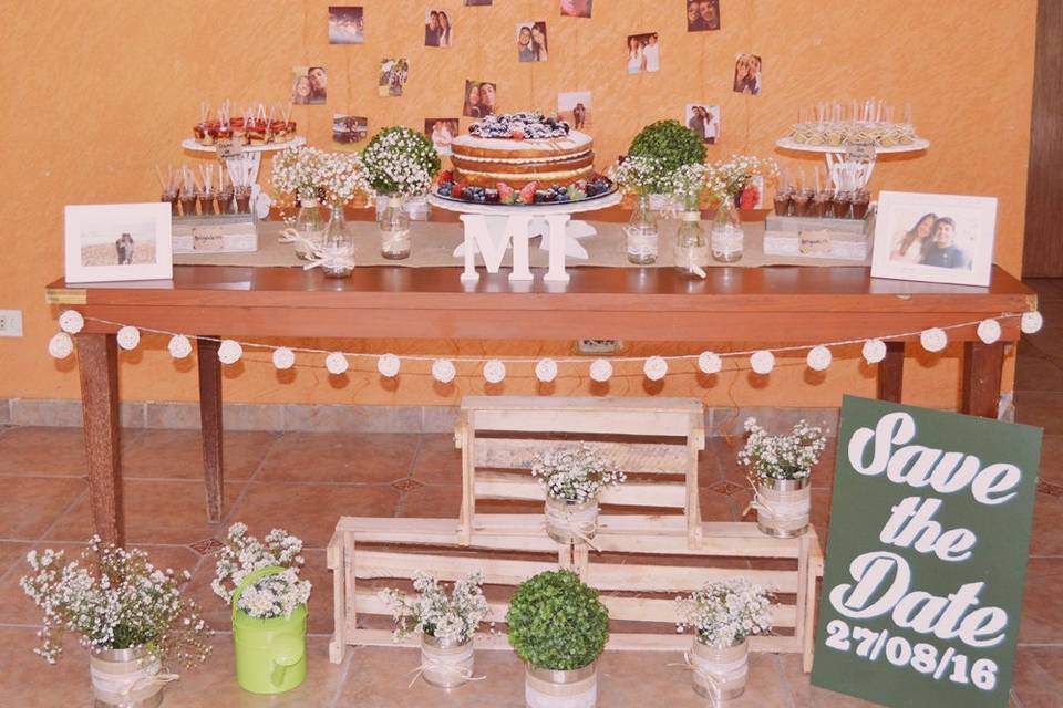 Decoração de Chá de Panela