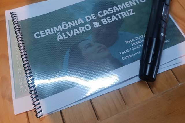Book da cerimônia