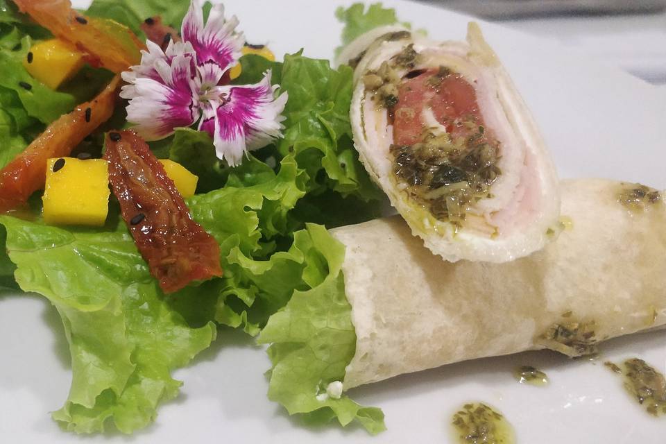 Wraps Peito de Peru / Brunch