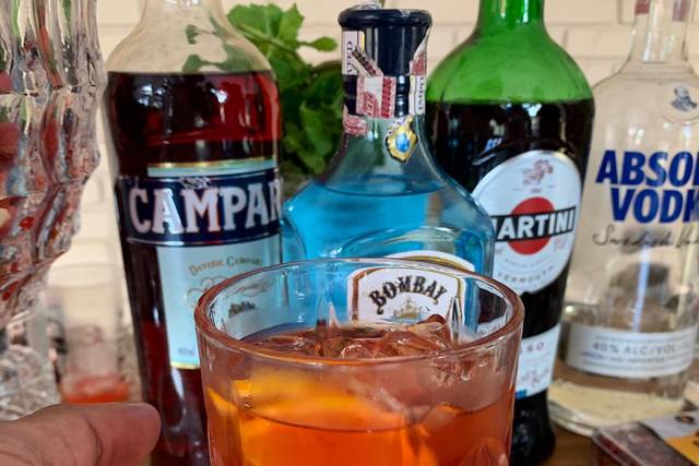 Negroni, perfeito para evento