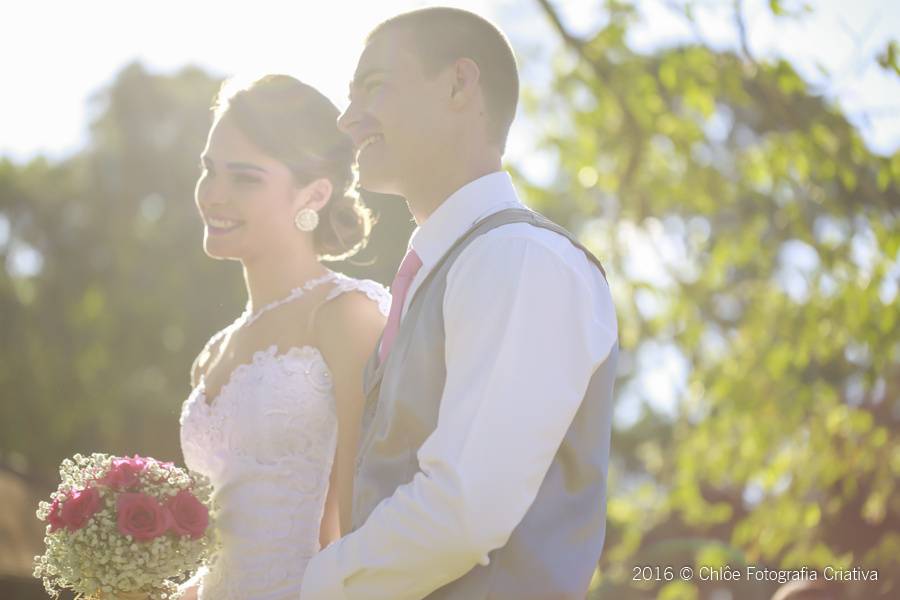 Casamento ao ar livre