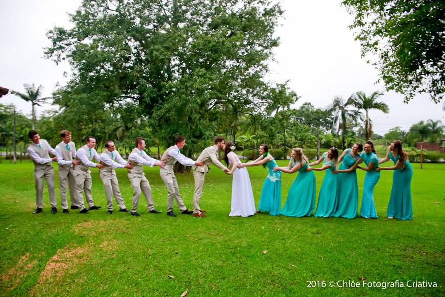 Casamento ao ar livre