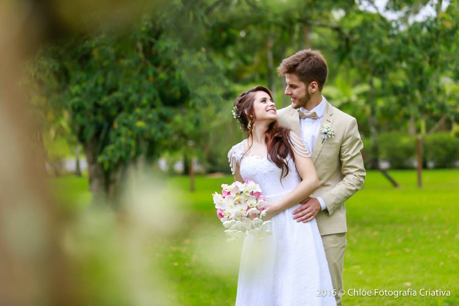 Casamento ao ar livre