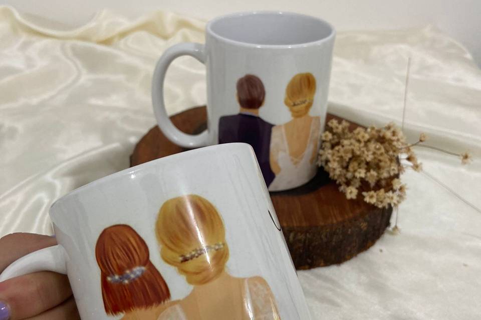 Caneca Ilustrada