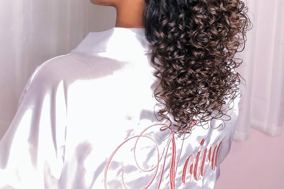 Penteado para Cacheadas