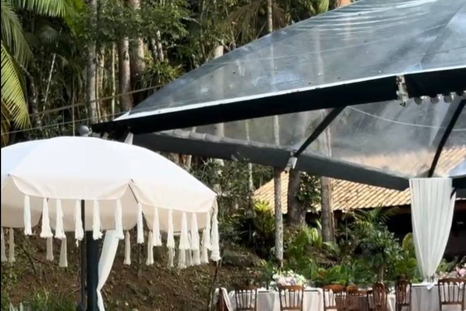 Espaço integrado a natureza